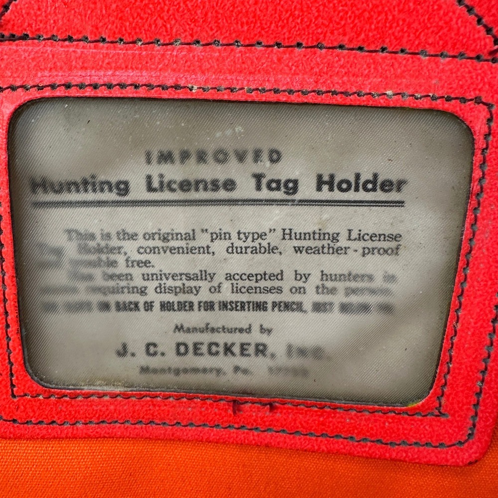 Woolrich Men Large Jacket Hunting Orange Quilted Lined Flap Pocket Field Outdoor - Picture 6 of 10